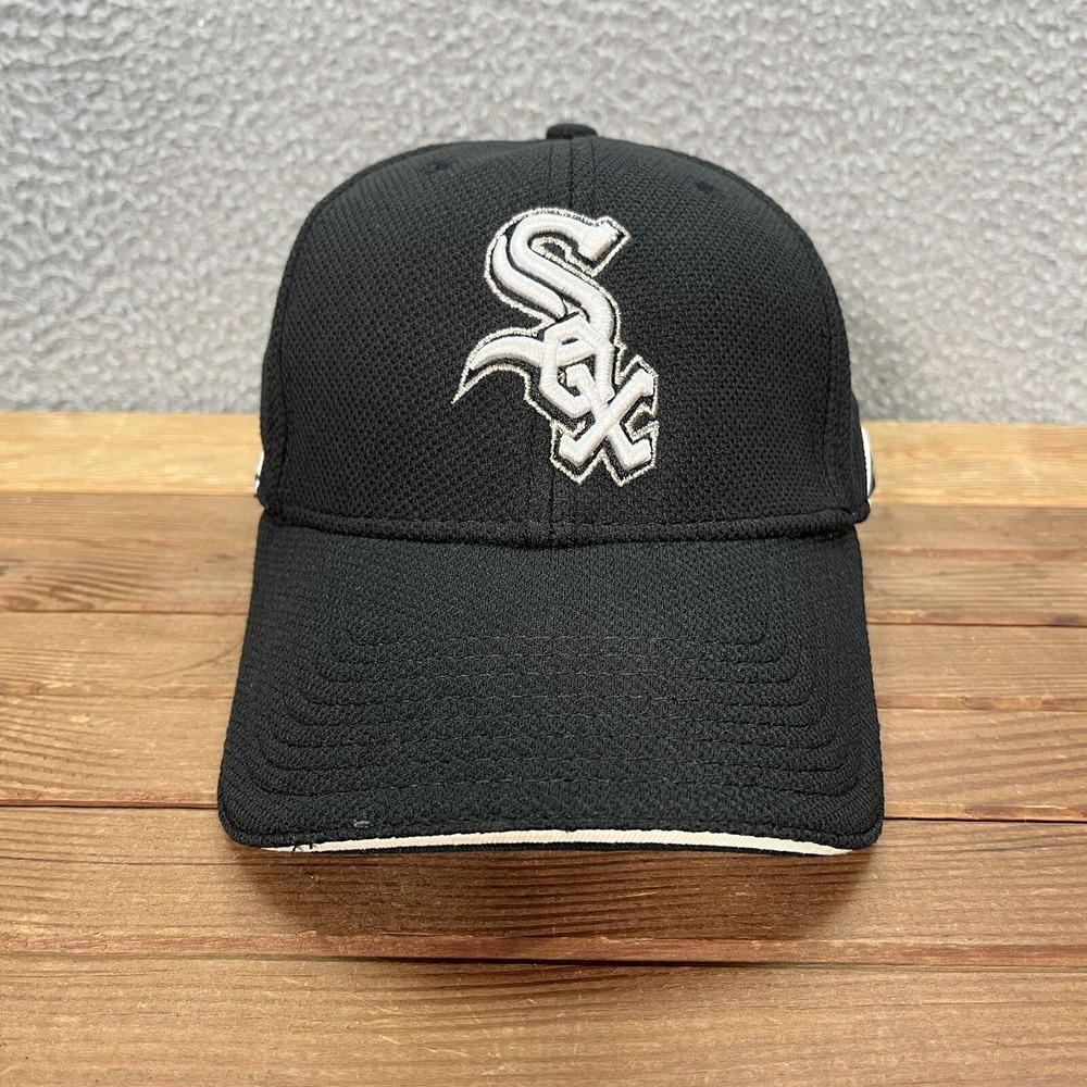 Chicago White Sox Hat Adult Small Medium Black New Era Batting Practice Cap MLB